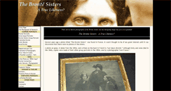 Desktop Screenshot of brontesisters.co.uk